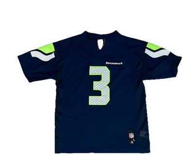 Seattle Seahawks Jersey #3 Wilson Youth Large NFL Football