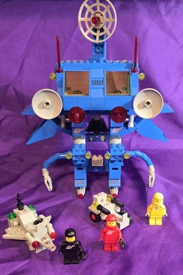 RARE! 80's LEGO Classic Space: Robot Command Center 6951 Complete w/ minifigures