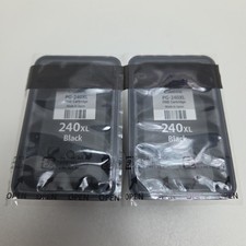 NEW GENUINE - CANON 240XL 2-PACK BLACK Ink - 5206B001 Sealed