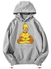 The Simpsons Meditating Homer Hoodie