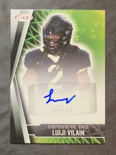 Luiji Vilain 2022 SAGE High Series - Autographs #A-LV Black (AU, RC) COWBOYS