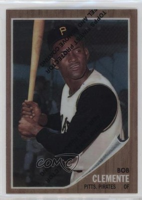 1998 Topps Reprints Finest Roberto Clemente (1962 Topps) #8 HOF 0z6e