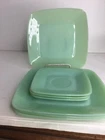 Fire King Jadeite Charm Dinnerware - read description
