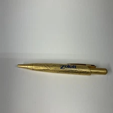 Gold Zoloft PEN Drug Rep Pharmaceutical Promo Medical Advertising