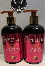 2 x MIELLE Leave In Conditioner 12 fl oz / 355 ml - Pomegranate Honey - NEW