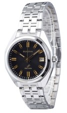 Bulova Precisionist Jet Star Classic Stainless Steel Quartz 96B415 Mens Watch