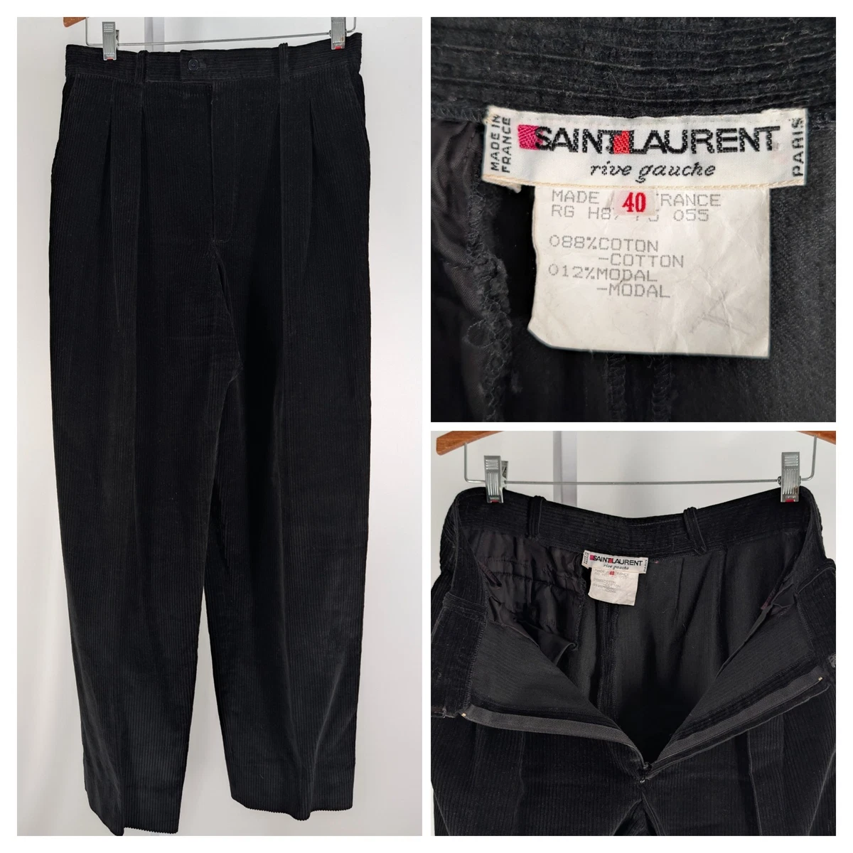 Yves Saint Laurent Pants for Women for sale | eBay