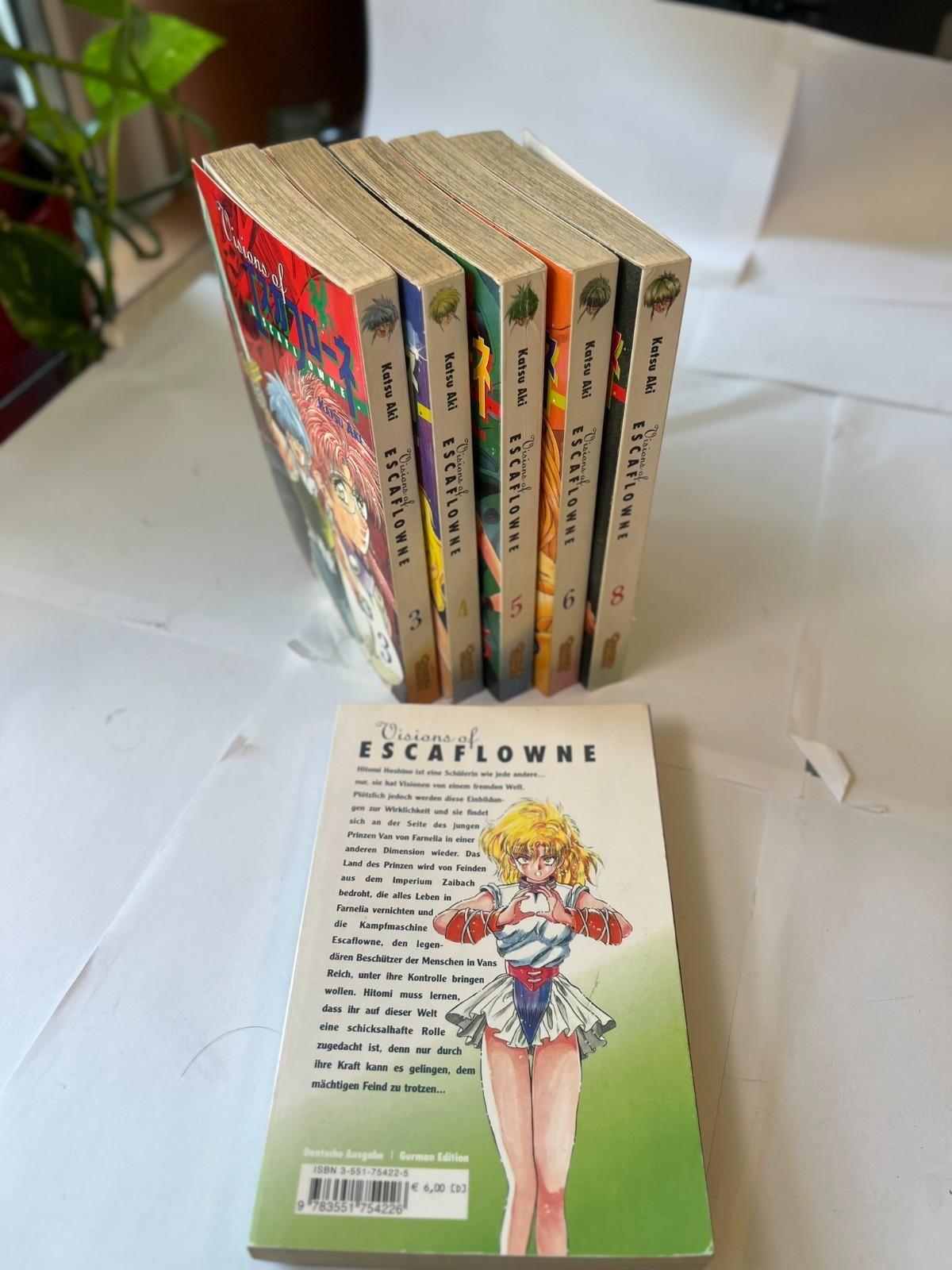 The Vision of Escaflowne Manga Katsu Aki Sammlung Collection Anime