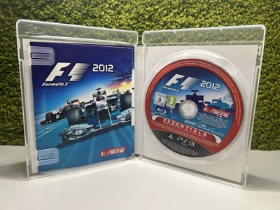 F1 2012  ESSENTIALS Sony PlayStation 3 Complete in Box Formula 1 Game Tested