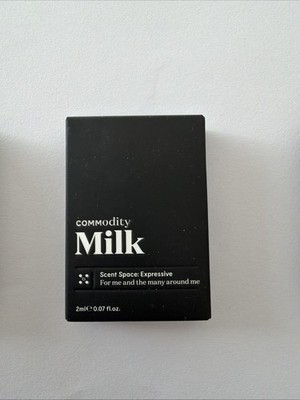 Commodity Milk Scent Space Expressive Eau De Parfum mini Spray, 2ml, New in Box
