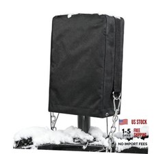 RV Electric Tongue Jack Cover, with D Rings, 900D Waterproof RV Jack Cover