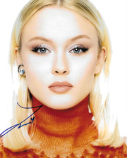 * ZARA LARSSON * signed 8x10 photo * MIDNIGHT SUN * VENUS * COA *