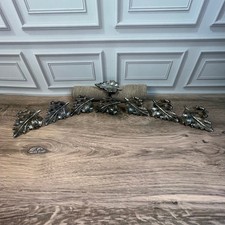 Rachel Zoe Napkin Rings Silver Leaf Fall Thanksgiving Botanical Decor Set of 8