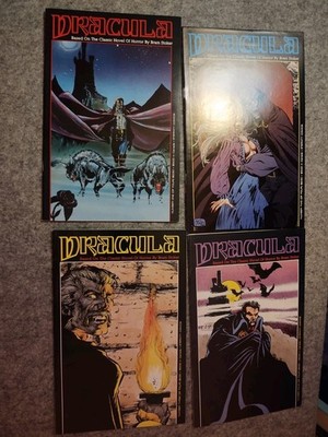 Dracula #1-4 Set Lot Eternity 1989 COMPLETE Vampire Bram Stoker 2 3 schnieders