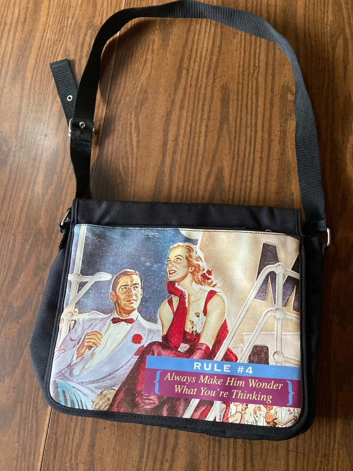 Reliquia Bolso de Mano Monedero Bandolera Negro De Colección Imagen Regla #4 Siempre Hazlo Maravilla Foto 2 de 4