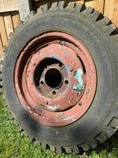 Rice Trailer 16 inch steel wheel vintage classic Land Rover Austin Gypsy 16”