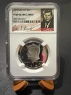1995-S Silver Kennedy Half Dollar NGC PF69 Ultra Cameo JFK Label