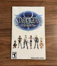 Star Ocean: Till the End of Time Manual PS2 E...
