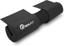 Barbell Squat Pad with Thick Nylon Padding, Hip Thrust Pad for Squats, Lunges, N