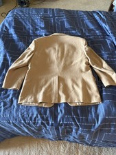 Vintage Loro Piana Italy Worsted Camelhair Sport Coat Nordstrom 48R Made in USA