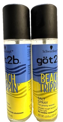 2 got 2b beach tripping salt spray for pretty waves 6.8oz ea