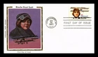 DR JIM STAMPS US COVER BLANCHE STUART SCOTT AIR MAIL FDC COLORANO SILK CACHET