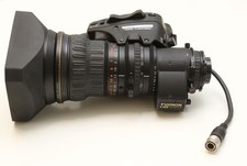 Fujinon ZA17X7.6BERM M6 2/3" B4 HD lens with little signs of use, clear optics.