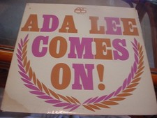 ADA LEE comes on!, nm- mod, soul PROMO lp on ATCO, 1959, original inner sleeve