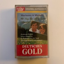 Deutsches Gold Marianne und Michael MC Musikkassette Tape