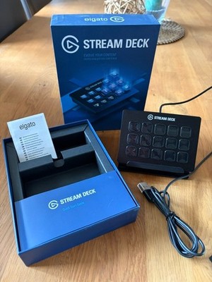 Elgato Stream Deck Classic (10GAA9901), 15 Tasten, schwarz, USB (wie neu)