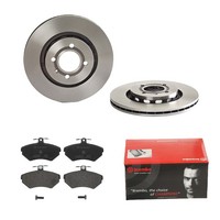 Brembo Bremsscheiben Ø280MM + BremsbelÄGe Vorne FÜR Seat Toledo I Cordoba Skoda