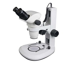 Microscopio binocular zoom estéreo 7-90x óptica plan calidad radical LED superior inferior