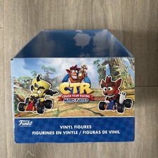 Funko CTR Crash Team Racing Nitro-Fueled - Espositore Espositore 2019 Raro