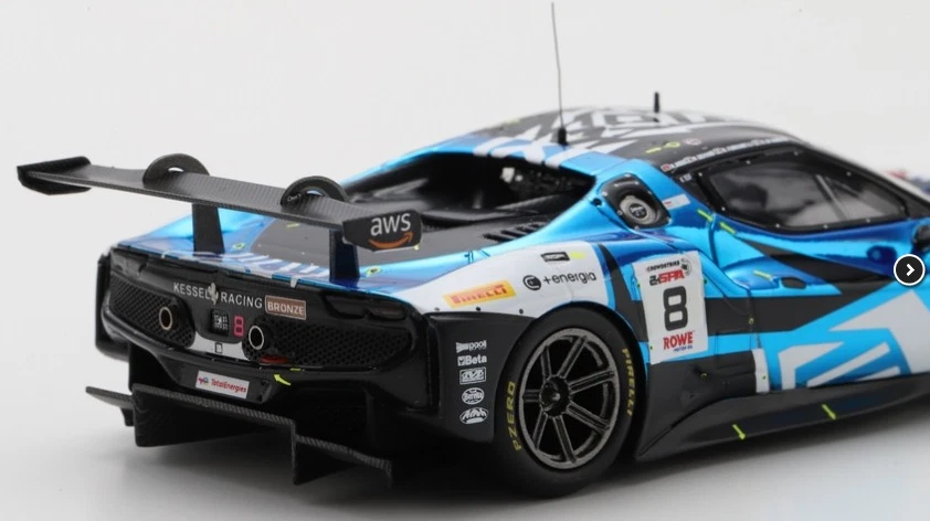 LOOK SMART - FERRARI 296 GT3 #8 24H Spa 2024 N.ROSI-N.SCHIRO-D.FUMANELLI-D.DI... - Immagine 4 di 4