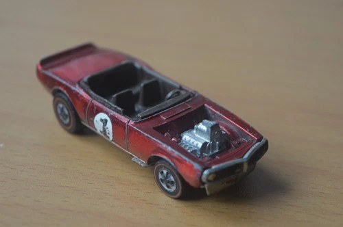 Hotwheels Redline Light My Firebird Original Vintage 1960s Mattel