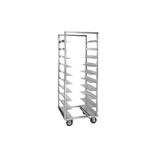 Cres Cor 22072420A 20 Tray Side Load Double Full Height Aluminum Mobile Oval ...