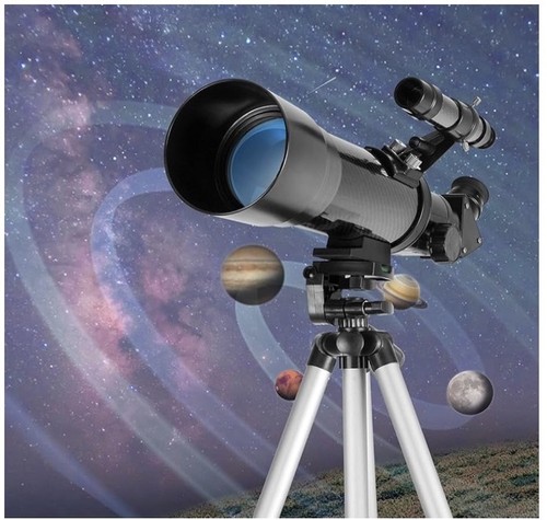 Astronomy Refractor Telescope Set 70mm Ap/400mm Beginners Kids Kit Wildlife NEW - Picture 5 of 18