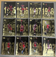 1998 Upper Deck Gatorade Michael Jordan 12 Ca...
