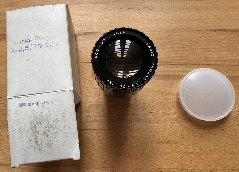Isco Göttingen VARIO - PROJAR 3,5 / 70 – 120 Projektor-Linse Objektiv - Bild 2 von 3