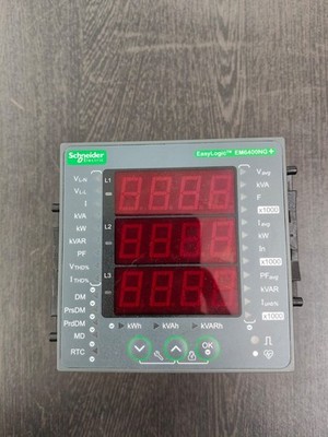 Neu Schneider Electric EasyLogic EM6400NG+ Power Energy Meter METSEEM6400NGRSCL5