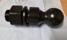 Buyers Products 1802056 2-516 Inch Black Hitch Ball With 1-12 Shank Diameter