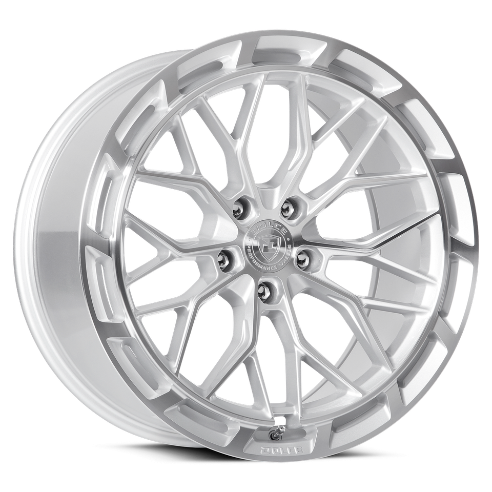 DOLCE PERFORMANCE MAGARI 20x8.5 5x112 +35mm Gloss Silver Wheel Rim 20 ...