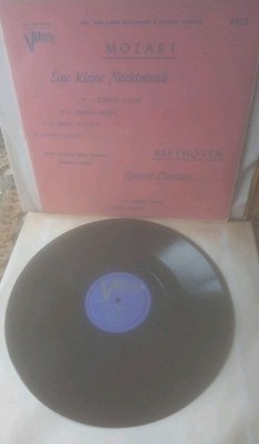 Mozart / Beethoven Eine Kleine Natchtmusik   (VG++VG+++)   10'' Varsity 6933 Mono