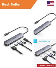 Anker USB-C Hub, 5-in-1 USB Hub for Laptops, 4K HDMI Multiport Adapter