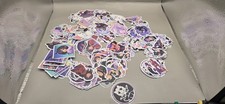 Random Anime Characters Water proof Vinyl stickers Lot Of 250
