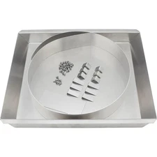 Aluminum Fan Shroud Kit for 22 Inch Radiator, Engine Driven Fan