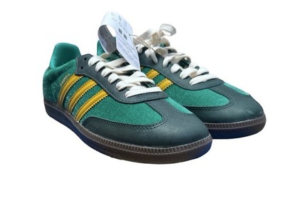 Adidas Samba OG Women's Size 7 Athletic Shoes Green Casual Footwear Sneakers
