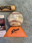 Will Clark S.F. Giants JSA Autographed Auto Baseball & BGS 9.0 Milk Bone Card — photo 2