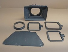 VOCAS MB350 4x5.65/4x4 CLAMP-ON 98mm MATTEBOX WITH INTERNAL FLAGS  FRENCH FLAG