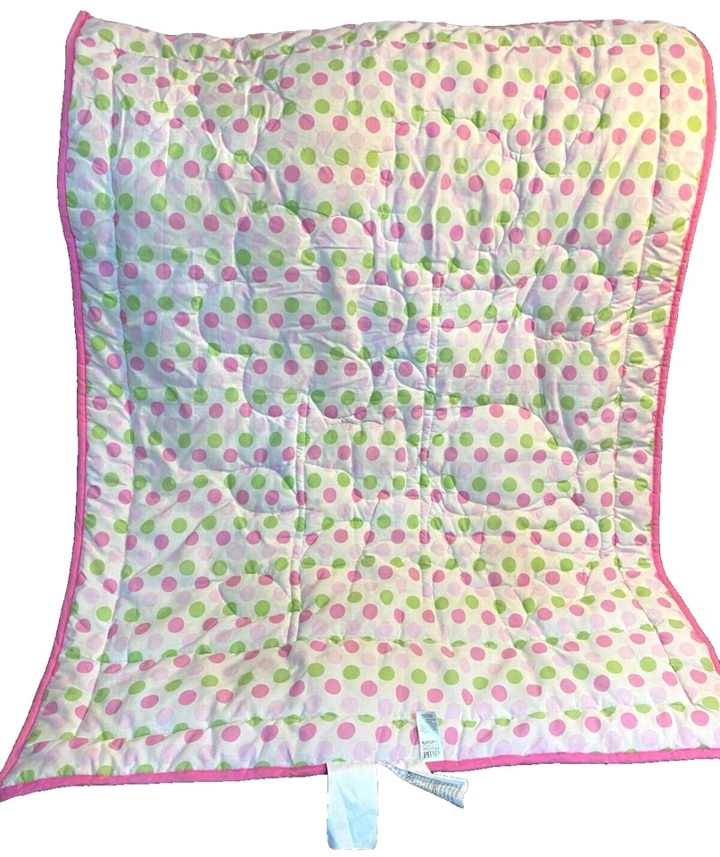 Manta Edredón M7 Vintage CARTER'S Child of Mine Rosa Floral MONO Bebé Cuna Foto 4 de 4